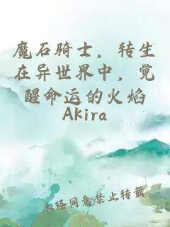 魔石骑士，转生在异世界中，觉醒命运的火焰