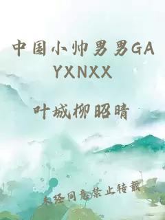 中国小帅男男GAYXNXX