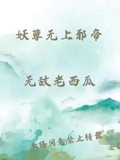 妖孽无上邪帝