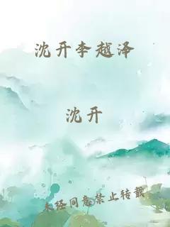 沈开李越泽