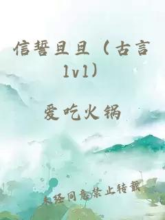 信誓旦旦（古言 1v1）