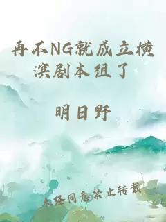 再不NG就成立横滨剧本组了