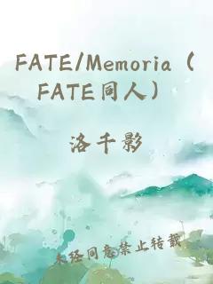 FATE/Memoria（FATE同人）